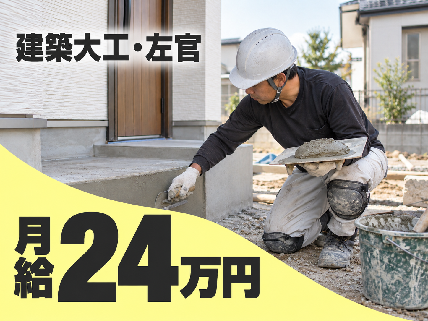 【寮あり🏠】大工や左官など建築の技能を学ぶ