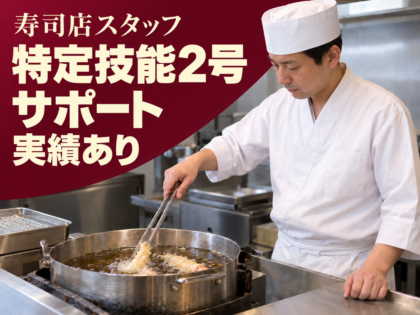 寿司店の接客・調理