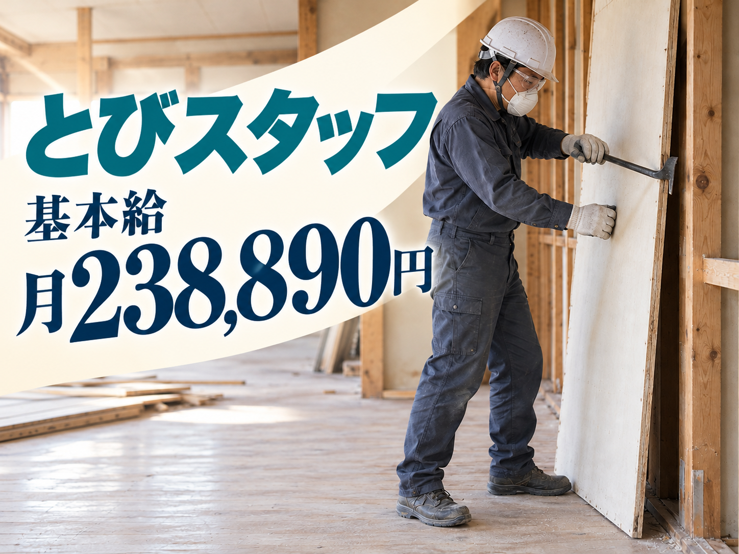 【寮あり🏠】足場や解体作業を行う仕事