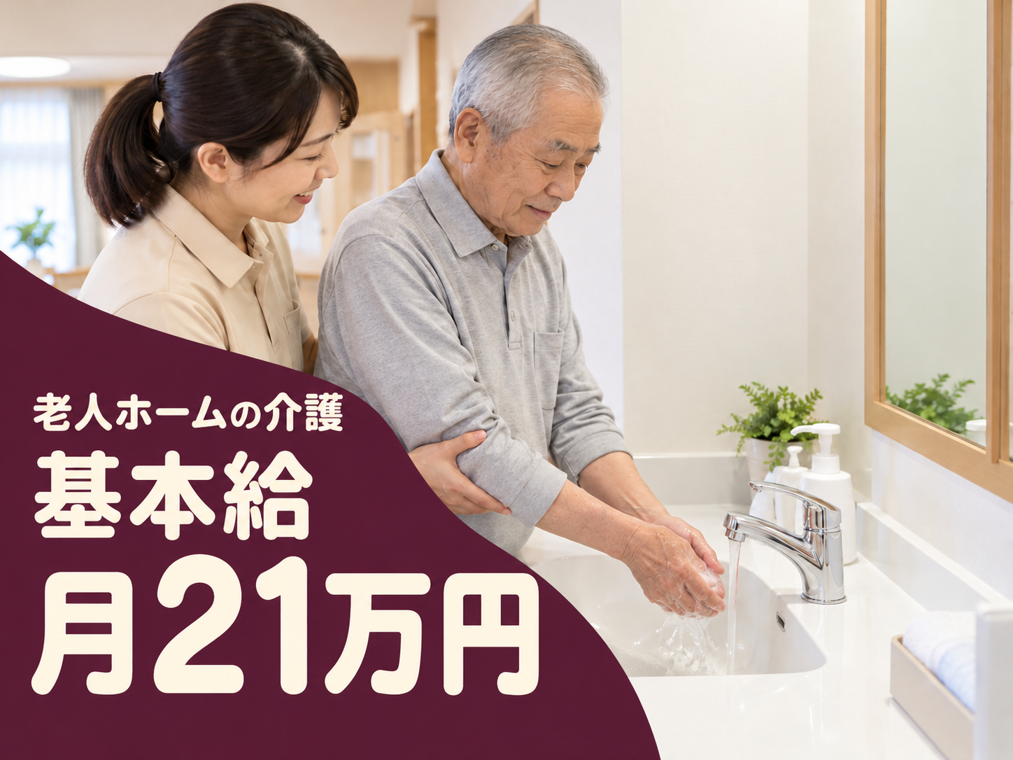 老人ホームの介護