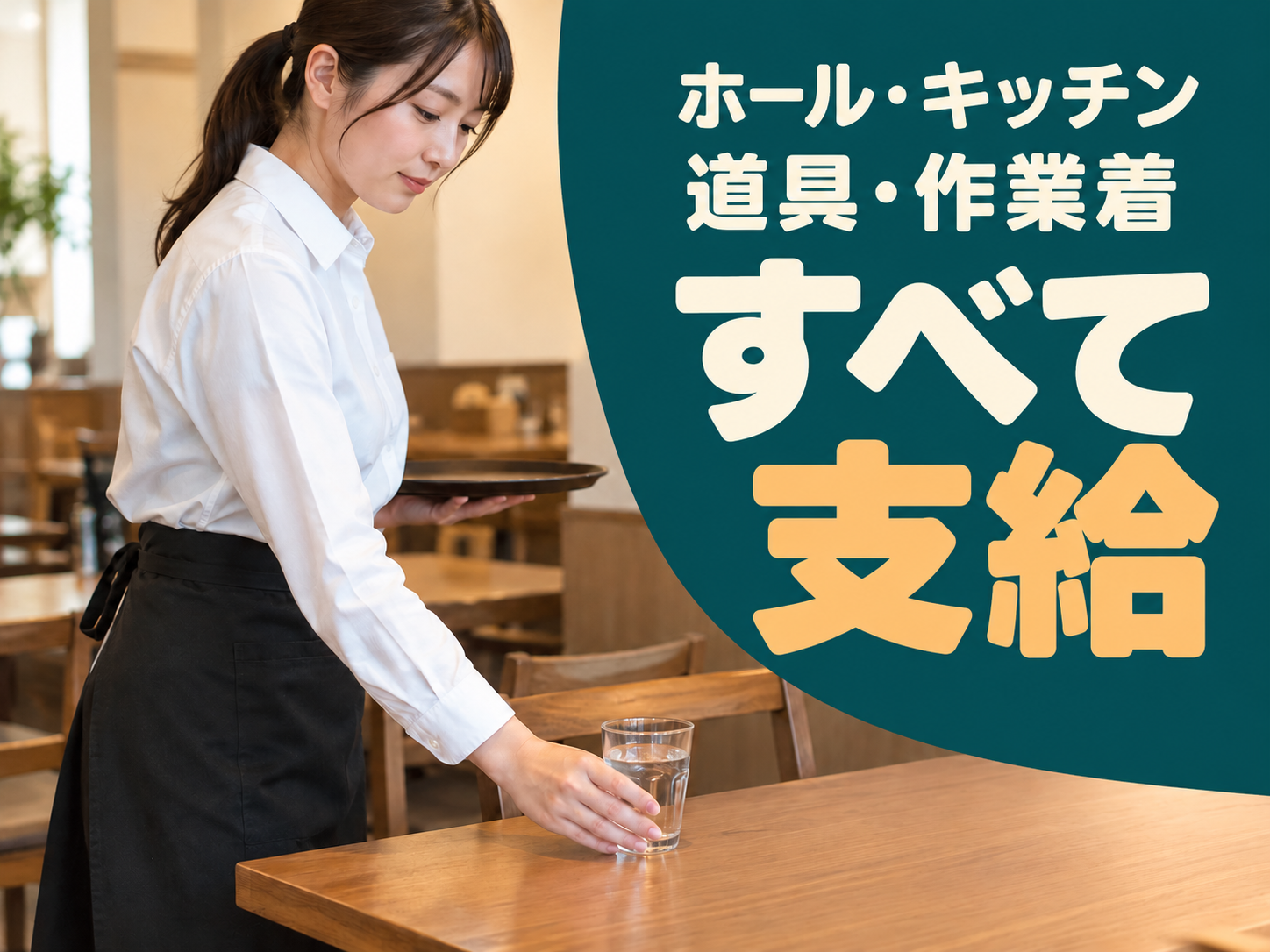 ホールとキッチン両方こなす飲食職🍽