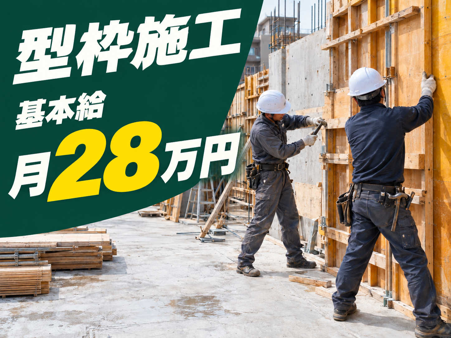 型枠施工