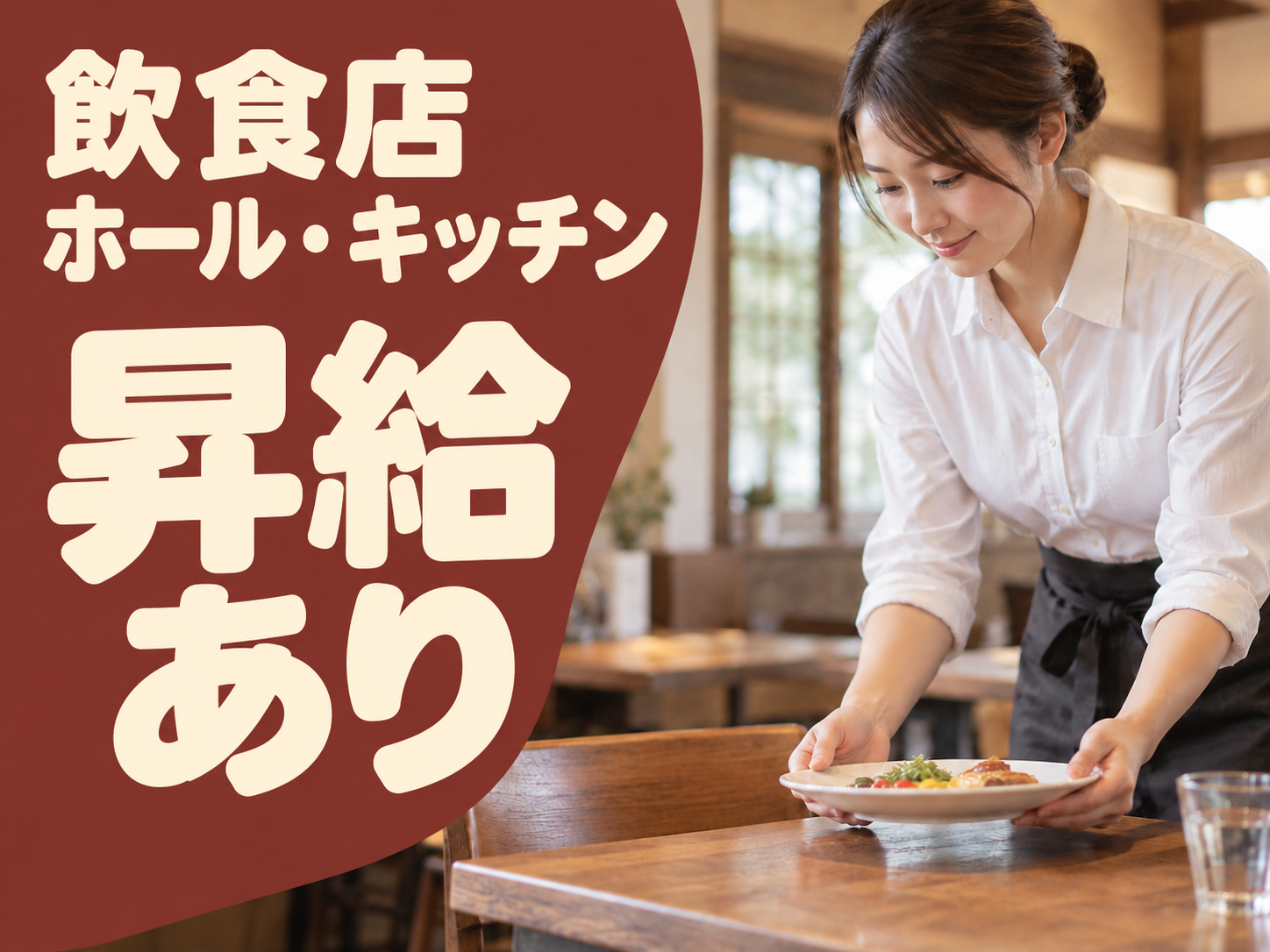 ホールもキッチンも任せる飲食スタッフ！🍽️